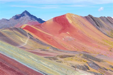 Rainbow Mountains, Peru - 10 Postcards (0076) - The Postcard Store