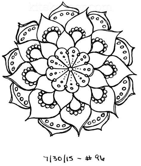 Sketchbook 100 Mandalas Challenge Week 15 Mandala Coloring Pages