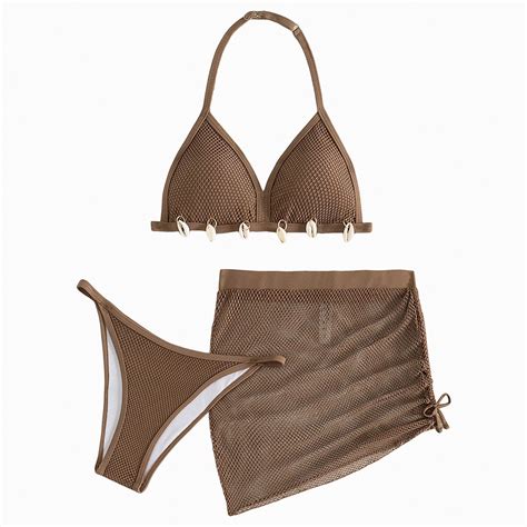 Bosanter Bathing Suits For Girls Piece Bikini Bathing Suit Mesh
