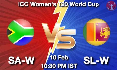 Sa W Vs Sl W Dream Prediction Team Live Cricket Feb