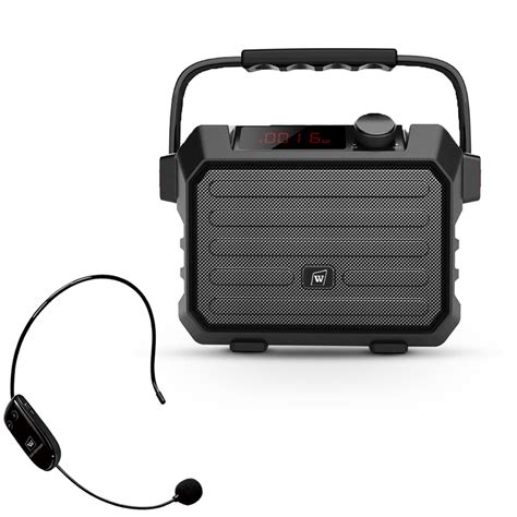 30W Rechargeable Portable Mini Pa Speaker System Wireless Headset Mic ...