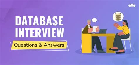 Top 50 Database Interview Questions And Answers For 2024 Geeksforgeeks