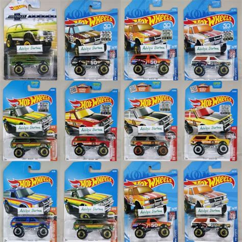 Jual Hotwheels Hot Wheels Chevy Blazer X Edisi Chevrolet Trucks Years Factory Sealed Hw