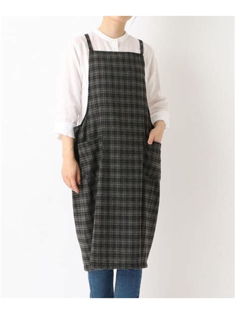 【楽天市場】起毛チェックエプロン BK 212 KITCHEN STORE トゥーワントゥーキッチンストア 食器・調理器具・キッチン用品 その ...