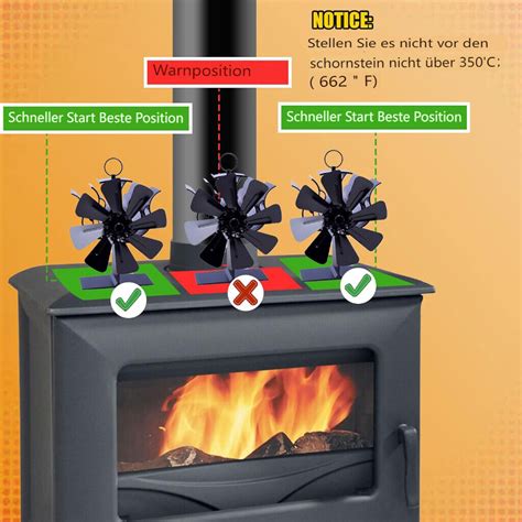 Fl Gel Ofenventilator Kaminofen Ventilator