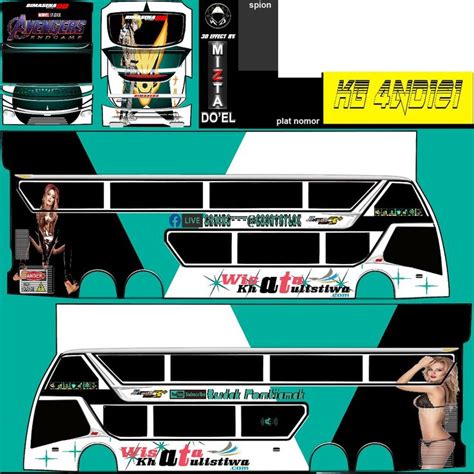 Bussid Livery Sdd Wisata Khatulistiwa By Andri Akbarrudin Bus