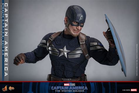 Captain America Stealth Strike Suit Hot Toys Action Figure