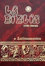 Biblia Latinoam Rica La Letra Grande Carton Color U Eros Libro En