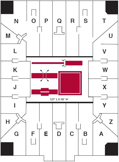 Coleman Coliseum Seating Chart Gymnastics: A Visual Reference of Charts ...