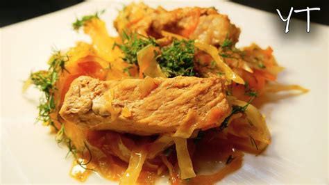 Секреты приготовления тушеной капусты с мясом / Тушеная капуста с мясом ...