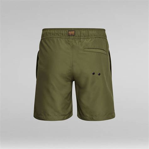 Dirik Solid Swimshorts Green G Star Raw