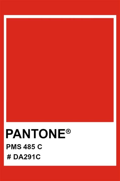 Unbelievable Pantone Red 485 White Tpx