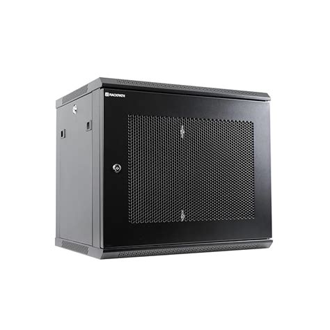 RackPath 9U Wall Mount Server Cabinet Network Rack Enclosure Quiet