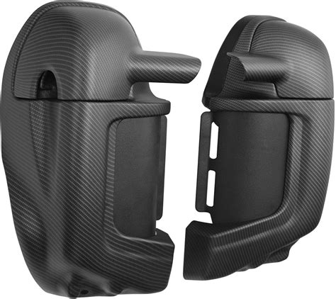 Amazon TCMT Matte Black Lower Vented Leg Fairings Glove Box Fit