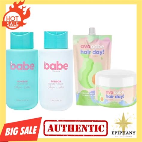 Babe Formula Bonbon Shampoo Conditioner Ml Avo Babe Hair Day Hair Mask Masque G