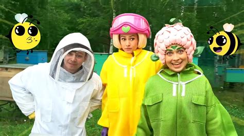 Флора и Фортуна спасают пчёлок от злого Фермера - Песенки Фортуны - На ...