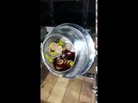 Mini Betoneira inox para caipira capacidade 5 litros. - YouTube
