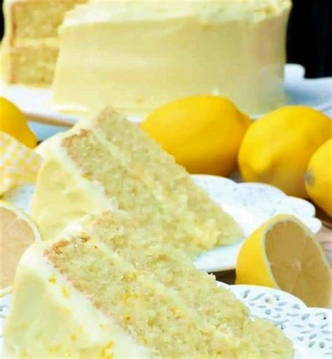 Lemon Velvet Cake Lemon Cream Phitip Recipes