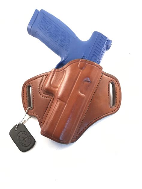 Cz P10 F Handcrafted Leather Pistol Holster