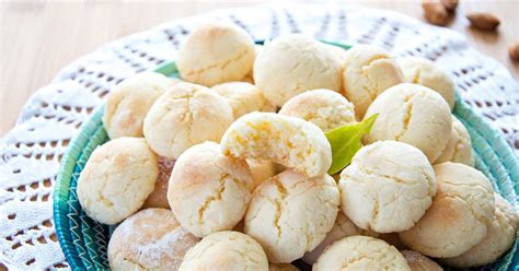 Soft Lemon Crinkle Cookies Italian Recipe Book