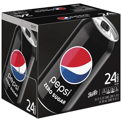 Pepsi Zero Sugar, Zero Calories, 12oz Cans (24 Pack) – shopbyatlantic.com