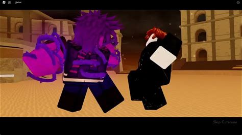 Roblox Anime Battlegrounds X Josef Fight Scene Youtube