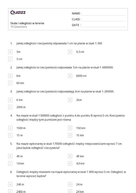 Ponad 50 Skala I Konwersja Skala I Przeliczanie Arkuszy Roboczych Dla