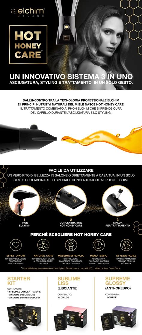 Hot Honey Care Elchim Tamburrino