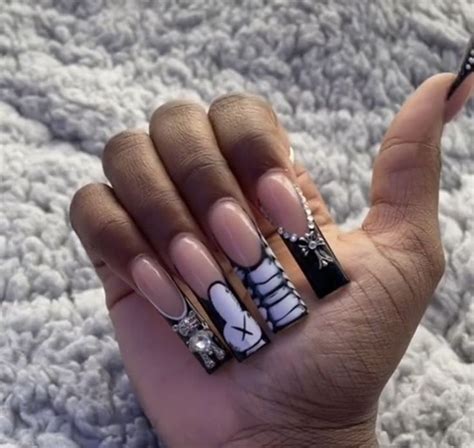 Womenhair Linktree Square Acrylic Nails Long Acrylic Nails Nails