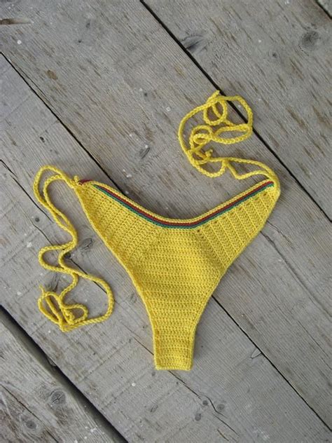 High Hip Brazilian Crochet Bikini Set Jamaican Bikini Crochet Etsy