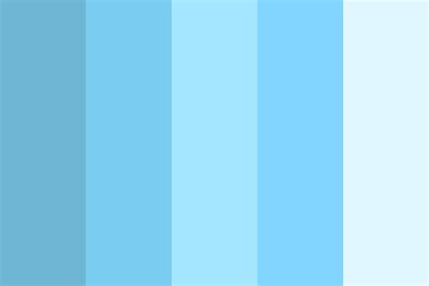 light blue palette Color Palette