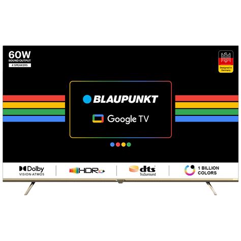 Buy Blaupunkt Cybersound G Cm Inch Led K Ultra Hd Google Tv