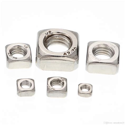 Squire Stainless Steel Square Nuts Thickness 12mm Size M6 At Rs 7