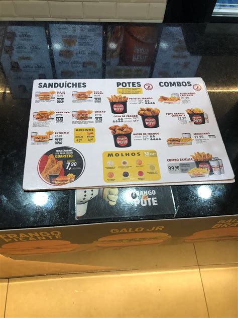 Menu Em Frango No Pote Restaurante Natal