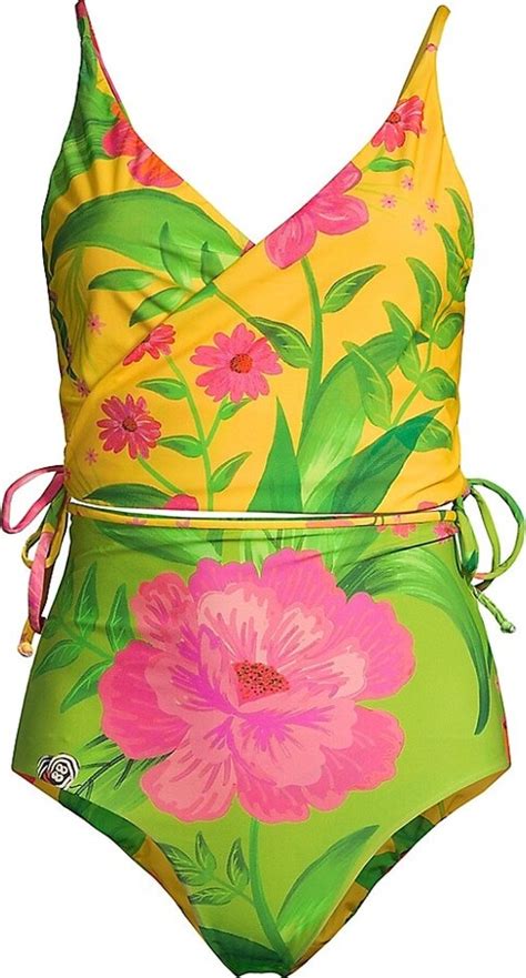 Farm Rio Romantic Garden 2 Piece Bikini Set ShopStyle Two Piece Swimsuits