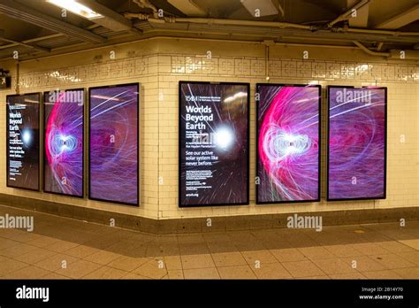 Hi Tech Electronic Advertisements For The American Museum Of Natural