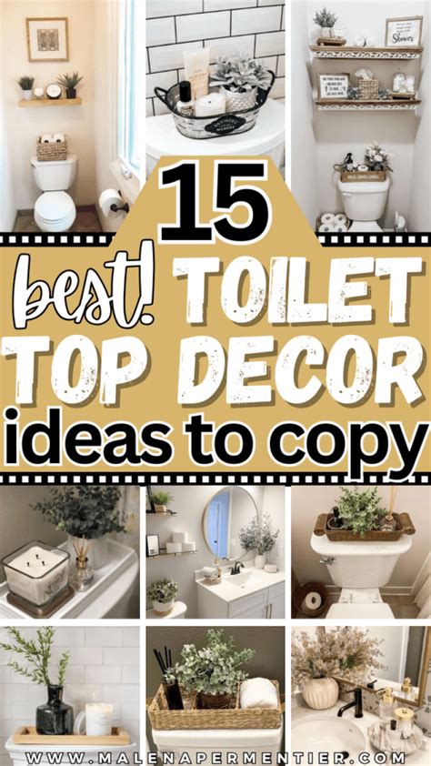 15 Toilet Tank Decor Ideas That Are Actually Cute