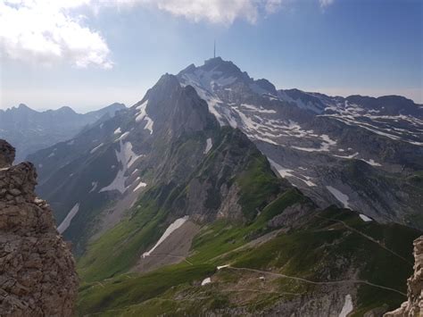 Rückblick zum Säntis Fotos hikr org