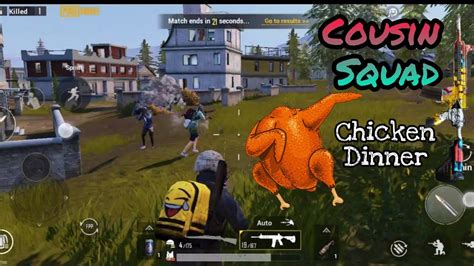 Pubg Cousin Squad Chicken Dinner Livik New Map YouTube