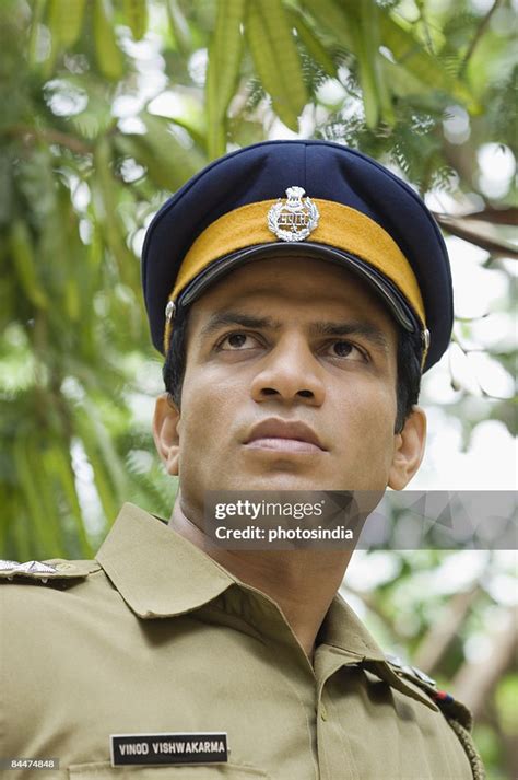 Closeup Of A Policeman High Res Stock Photo Getty Images