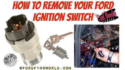 Ignition Switch F100 Ford Diy Fordf100worldmemberstrucks9 Youtube