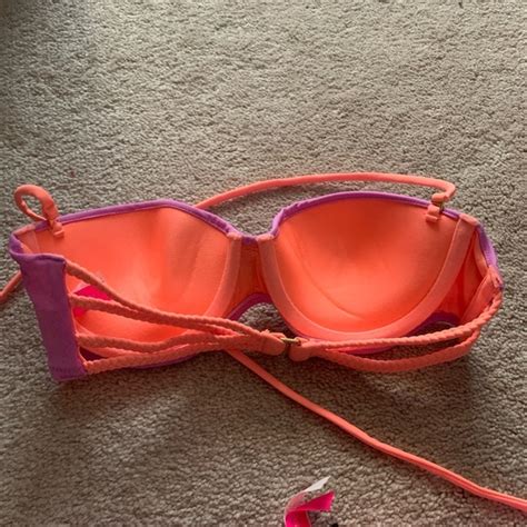 Victoria S Secret Swim Nwt Purple Coral Vs Bikini Set Poshmark