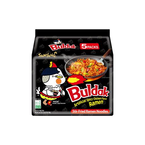 Buldak Hot Chicken Ramen Samyang 5x140g