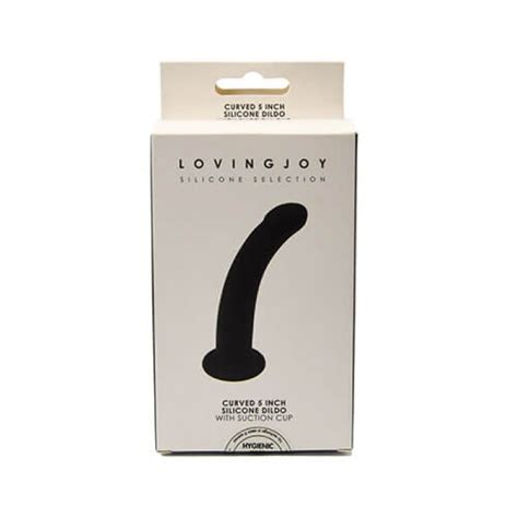 Realiste Simple Loving Joy Dildo Curbat Din Silicon Cu Ventuza 12 Cm Okazii Ro