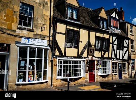 Medieval Timber Framed Buildings In Winchcombe England Stock Photo Alamy