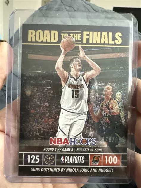 2023 24 PANINI NBA Hoops Road To The Finals Nikola Jokic Round 2