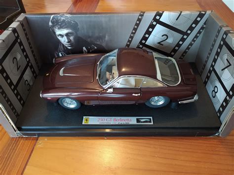 Élite par Hot wheels 1 18 2 Model car Ferrari 250GT Berlinetta Steve McQueen Dino 308gt4