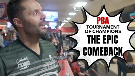 Episode My Epic Comeback At The Pba Tournament Of Champions Jason