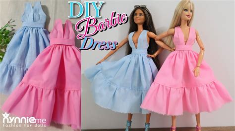 How to make barbie clothes no sew no glue easy diy 3 in 1 hacks – Artofit
