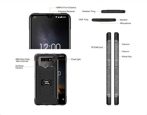 Land Rover смартфоны-телефоны защищенные, противоударные ...